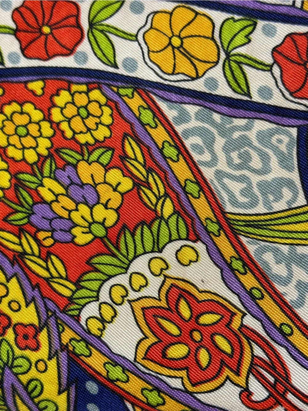 NWOT Paisley Retro Clutch Wallet Boho Floral Pouch - Picture 3 of 8